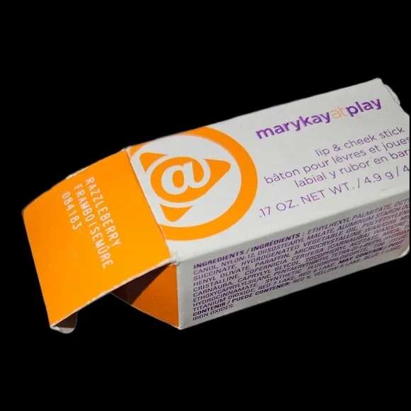 Mary Kay At Play Lip And Cheek Stick Razzelberry Discontinued New - Picture 3 of 3